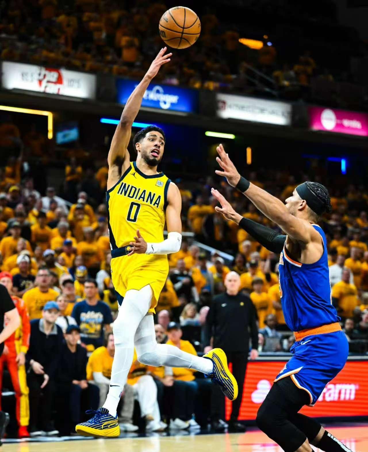 步行者外线投射命中，打败竞争对手锁定季后赛席位的简单介绍