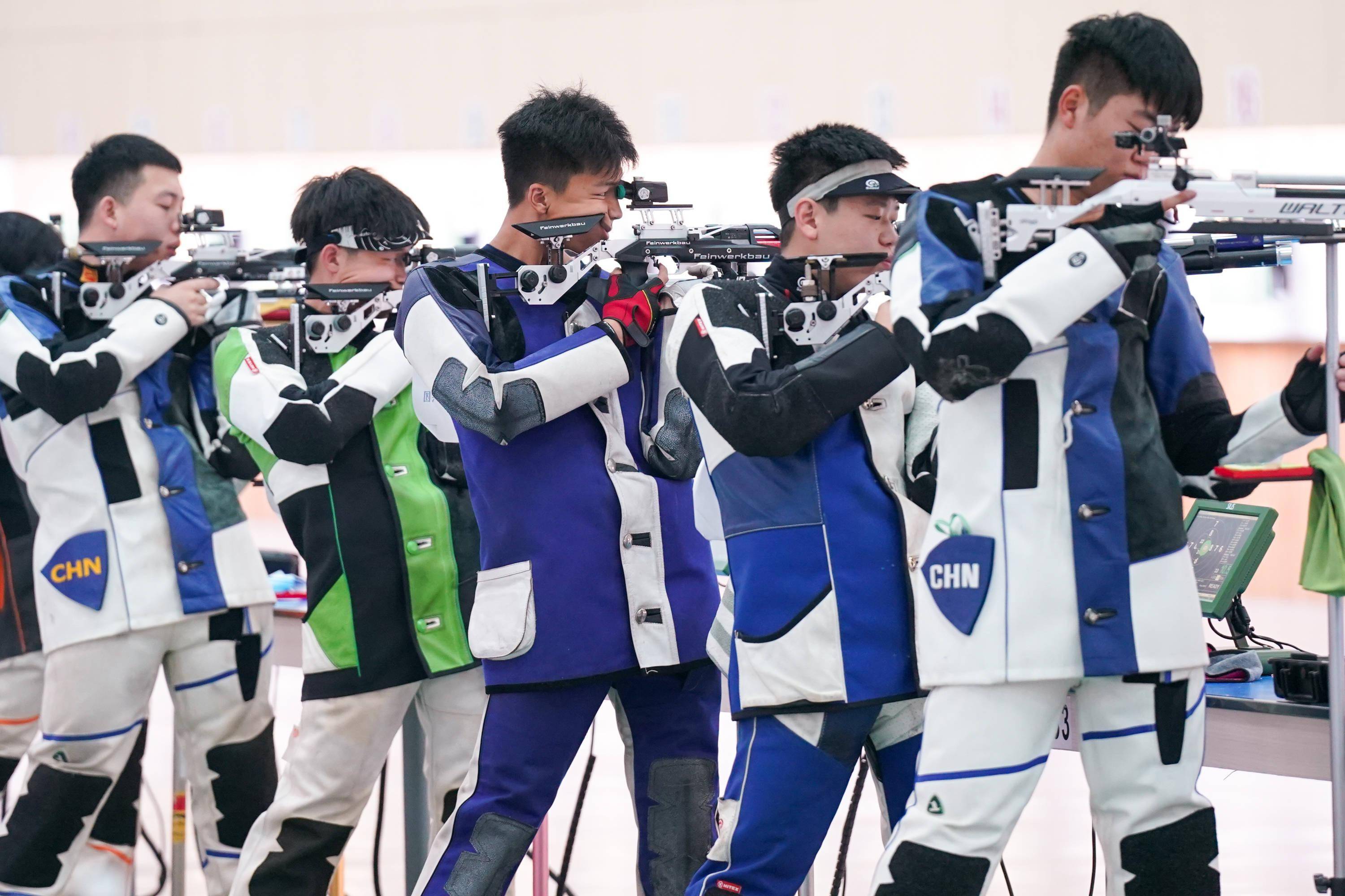 中国射击选手横扫赛场,势不可挡 中国射击选手横扫赛场,势不可挡